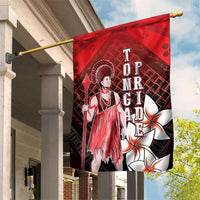 The First King Of Tonga Garden Flag Tongan Pride LT05 House Flag Red - Polynesian Pride