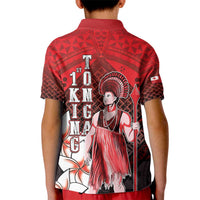 The First King Of Tonga Kid Polo Shirt Tongan Pride LT05 - Polynesian Pride