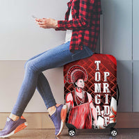 The First King Of Tonga Luggage Cover Tongan Pride LT05 - Polynesian Pride
