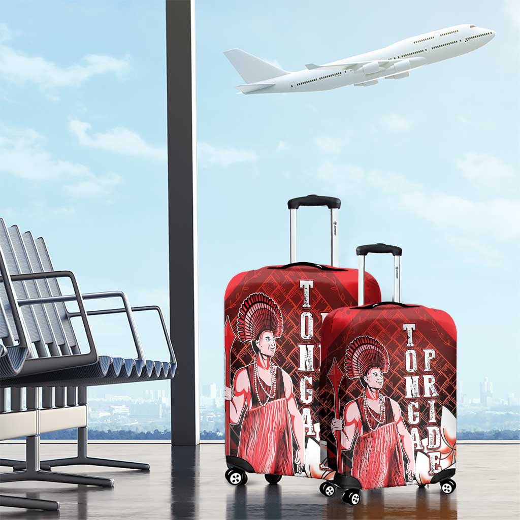 The First King Of Tonga Luggage Cover Tongan Pride LT05 - Polynesian Pride