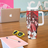The First King Of Tonga Tumbler With Handle Tongan Pride LT05 - Polynesian Pride