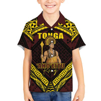 Tonga First King Hawaiian Shirt Ahoeitu Know Your Roots LT05 - Polynesian Pride