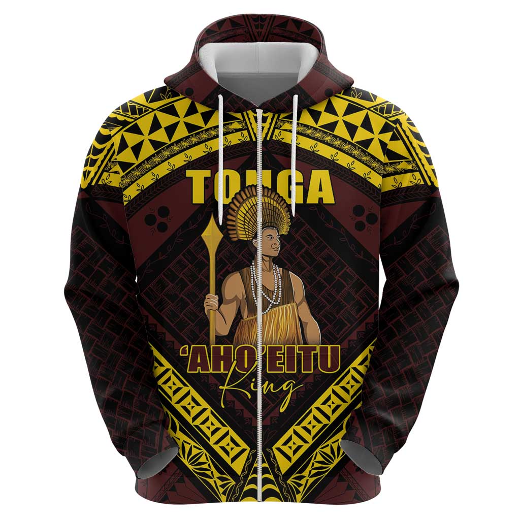 Tonga First King Hoodie Ahoeitu Know Your Roots LT05 - Polynesian Pride