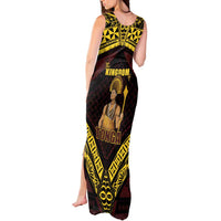 Tonga First King Tank Maxi Dress Ahoeitu Know Your Roots LT05 - Polynesian Pride