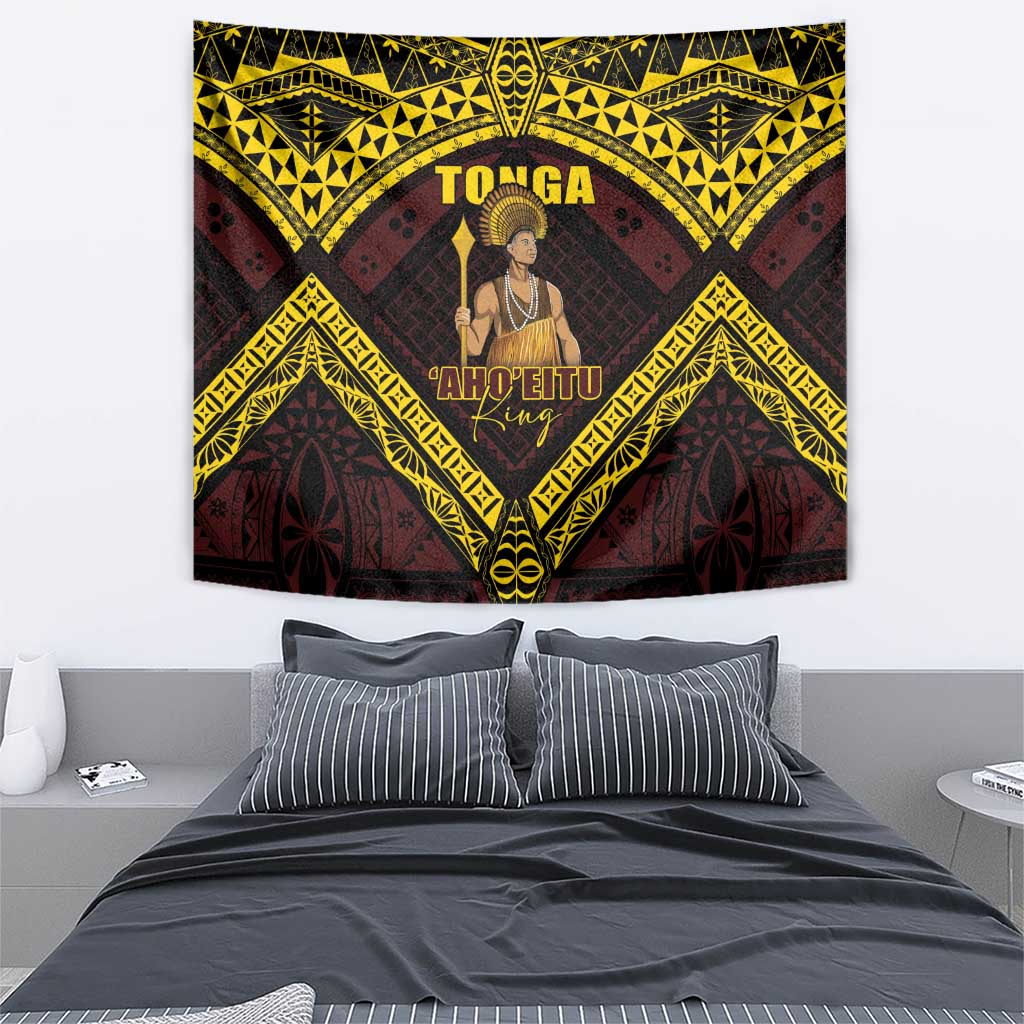 Tonga First King Tapestry Ahoeitu Know Your Roots LT05 - Polynesian Pride