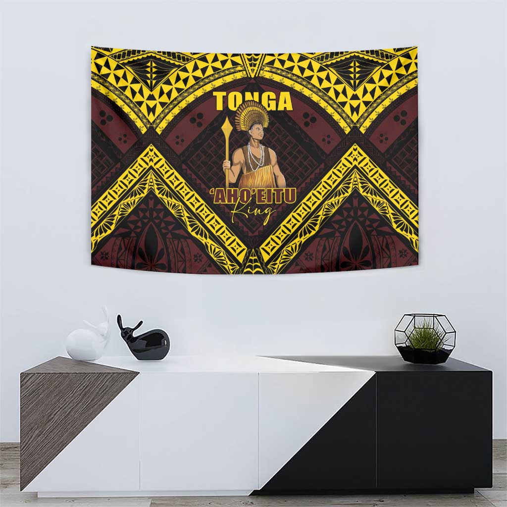 Tonga First King Tapestry Ahoeitu Know Your Roots LT05 - Polynesian Pride