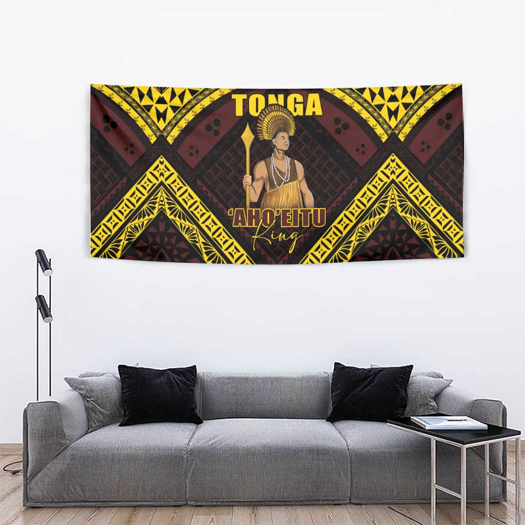 Tonga First King Tapestry Ahoeitu Know Your Roots LT05 - Polynesian Pride