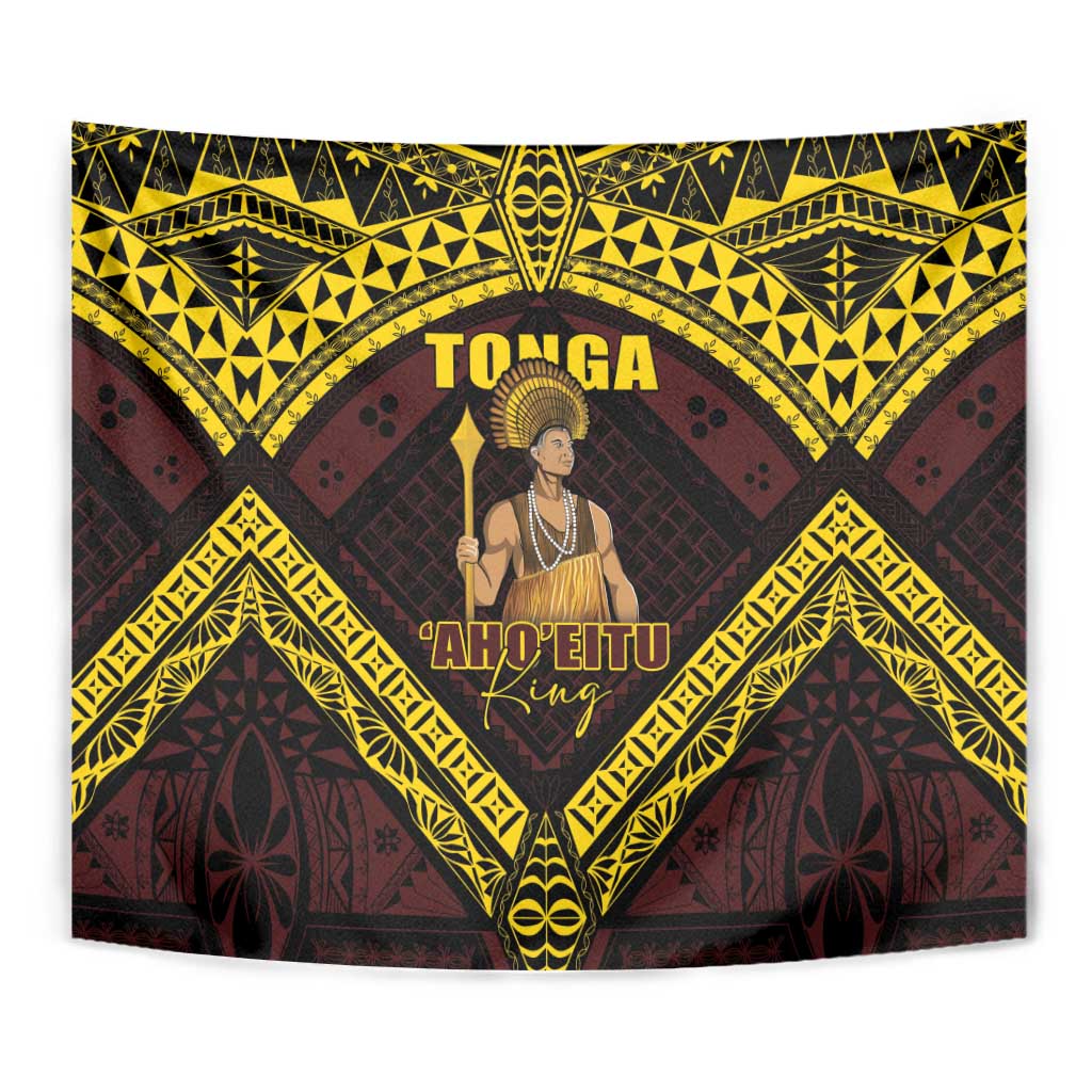 Tonga First King Tapestry Ahoeitu Know Your Roots LT05 - Polynesian Pride