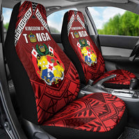Tonga Emancipation Day Car Seat Cover Tongan Kupesi Pattern LT05 - Polynesian Pride
