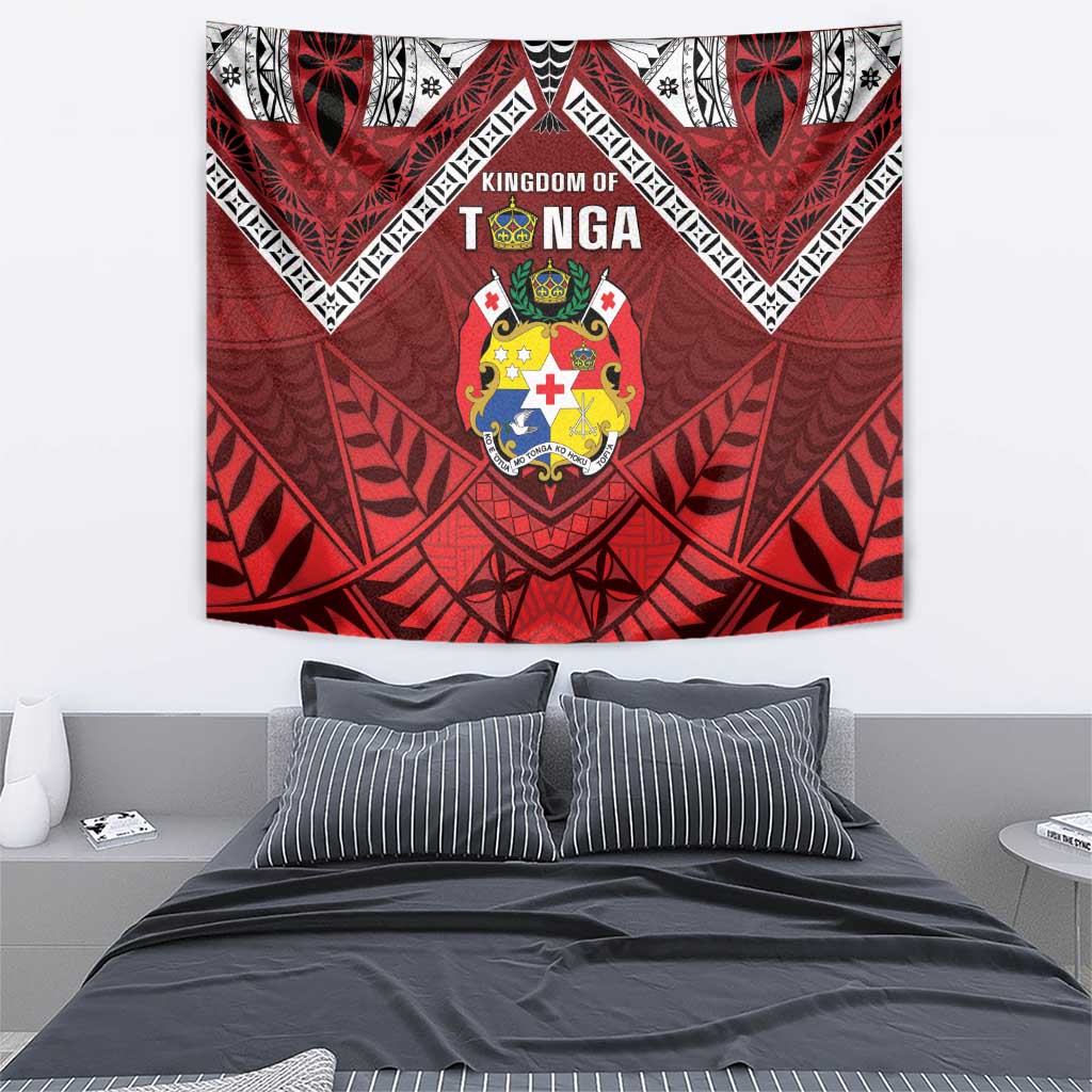 Tonga Emancipation Day Tapestry Tongan Kupesi Pattern LT05 - Polynesian Pride