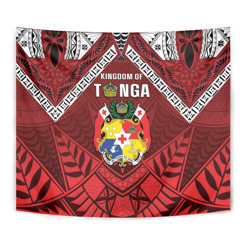 Tonga Emancipation Day Tapestry Tongan Kupesi Pattern LT05 - Polynesian Pride