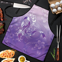 Lupus Awareness Month Apron Polynesian Style LT05 Lilac - Polynesian Pride