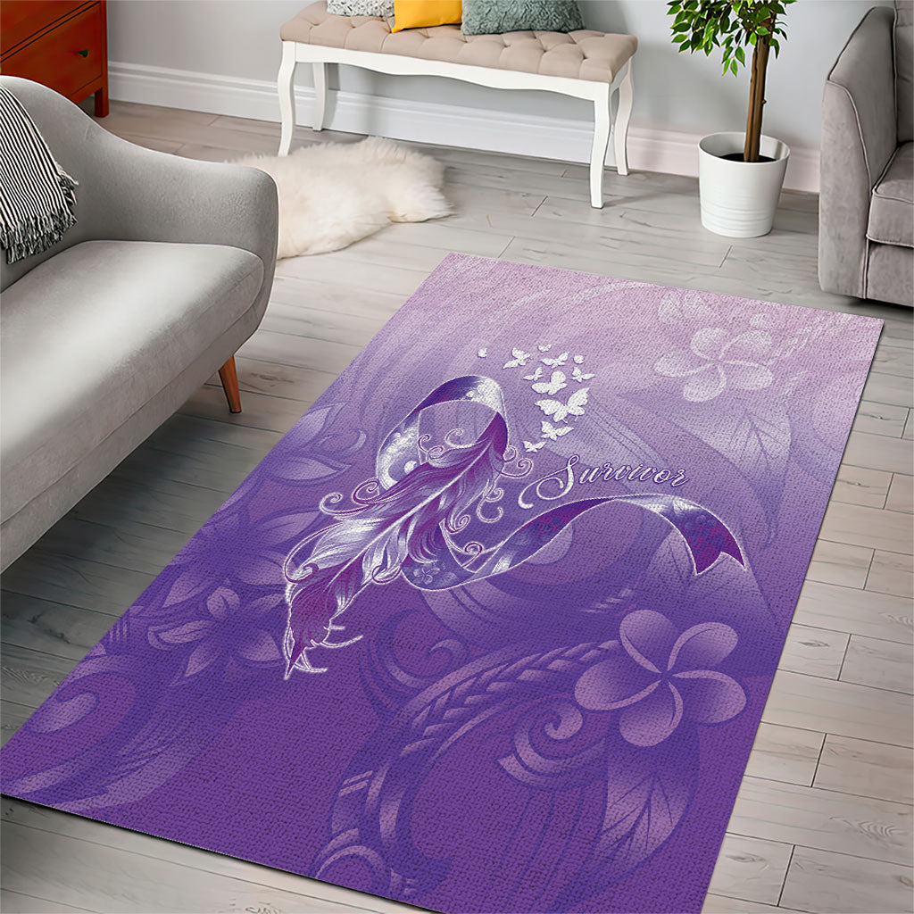 Lupus Awareness Month Area Rug Polynesian Style LT05 - Polynesian Pride