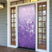 Lupus Awareness Month Door Cover Polynesian Style LT05 - Polynesian Pride
