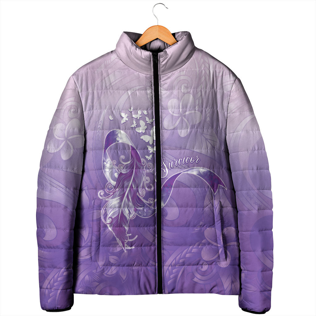 Lupus Awareness Month Padded Jacket Polynesian Style LT05 - Polynesian Pride