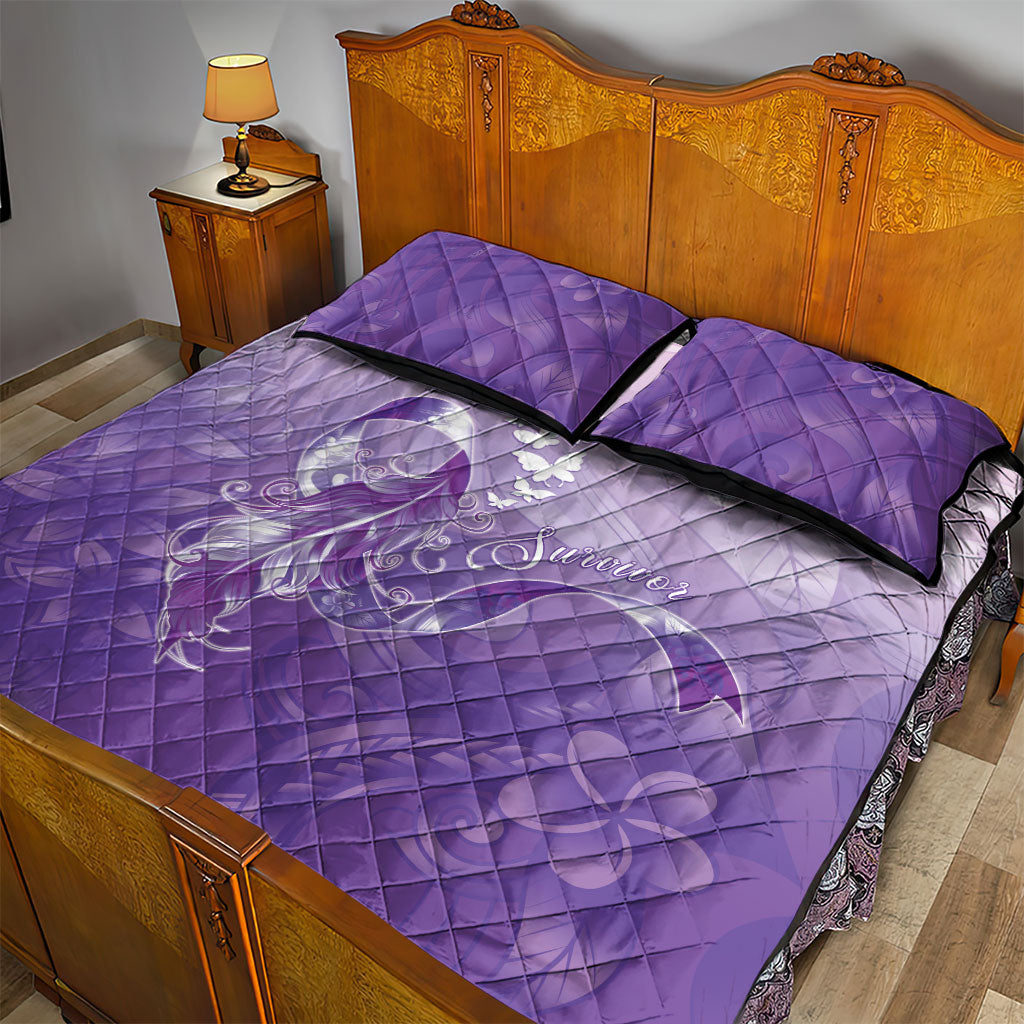 Lupus Awareness Month Quilt Bed Set Polynesian Style LT05 - Polynesian Pride
