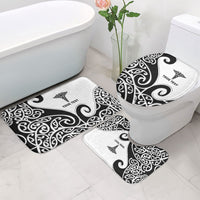 Personalised New Zealand Nurse Bathroom Set Maori Koru Black Version LT05 - Polynesian Pride