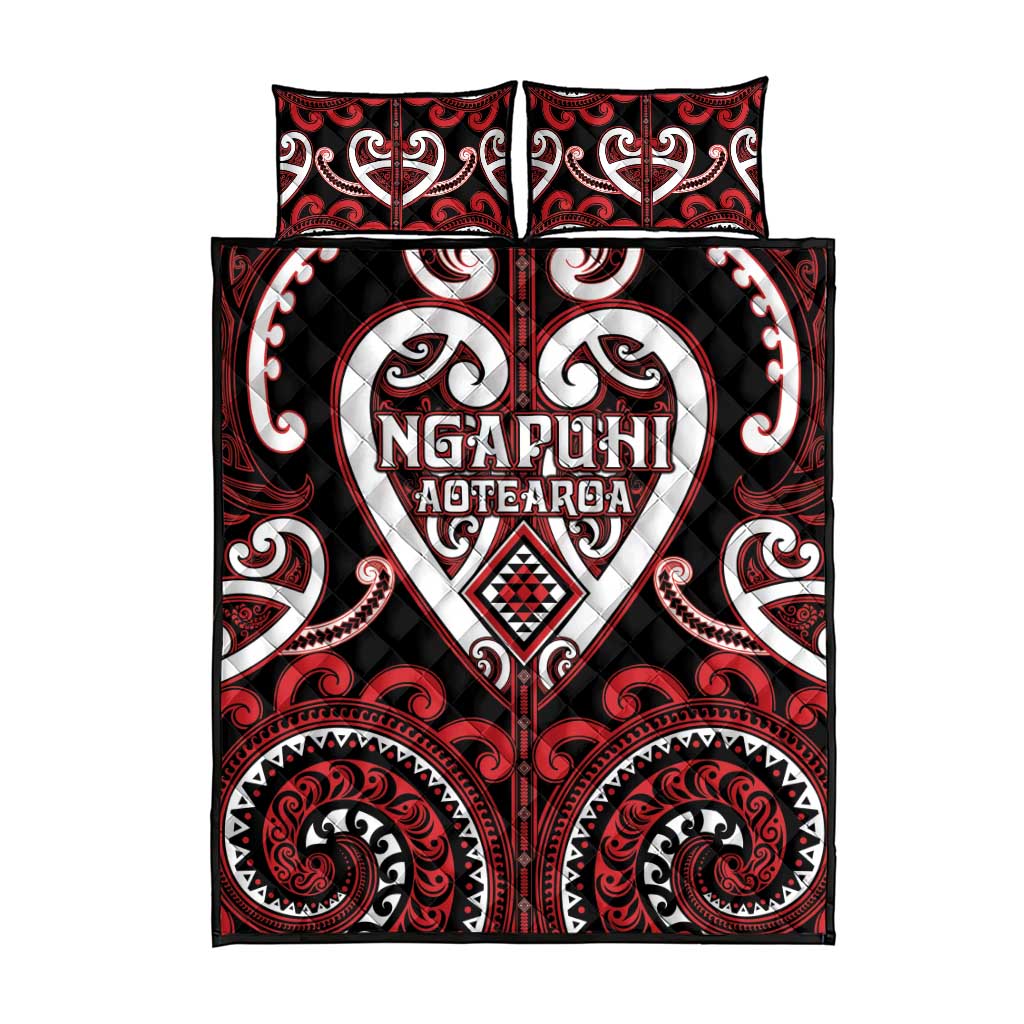Aotearoa Ngapuhi Quilt Bed Set Maori Tribal Pattern LT05 - Polynesian Pride