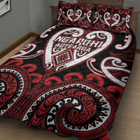 Aotearoa Ngapuhi Quilt Bed Set Maori Tribal Pattern LT05 - Polynesian Pride