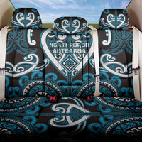 Aotearoa Ngati Porou Back Car Seat Cover Maori Tribal Pattern LT05 One Size Blue - Polynesian Pride