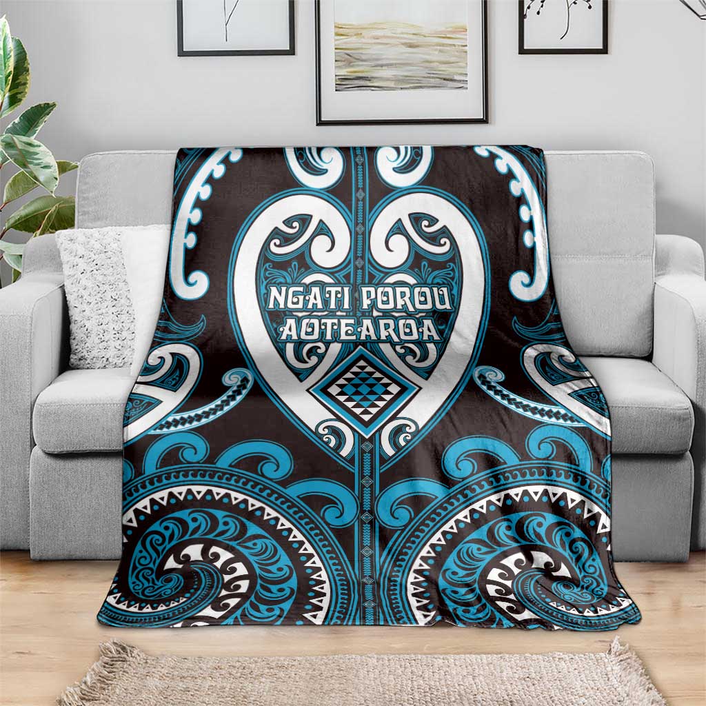 Aotearoa Ngati Porou Blanket Maori Tribal Pattern LT05 - Polynesian Pride