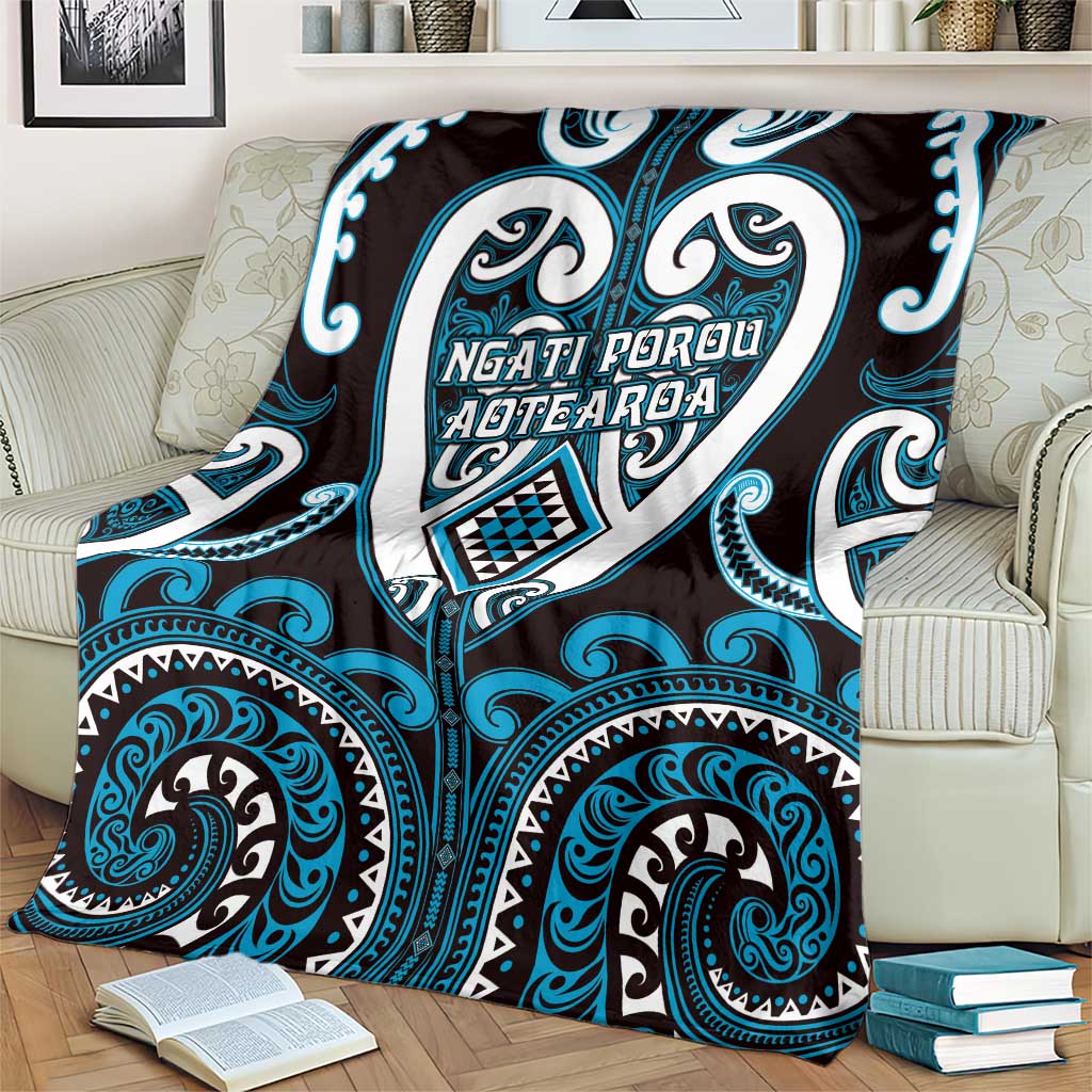 Aotearoa Ngati Porou Blanket Maori Tribal Pattern LT05 - Polynesian Pride