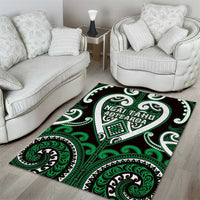 Aotearoa Ngai Tahu Area Rug Maori Tribal Pattern LT05 - Polynesian Pride