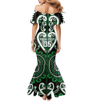 Custom Aotearoa Ngai Tahu Mermaid Dress Maori Tribal Pattern LT05 - Polynesian Pride