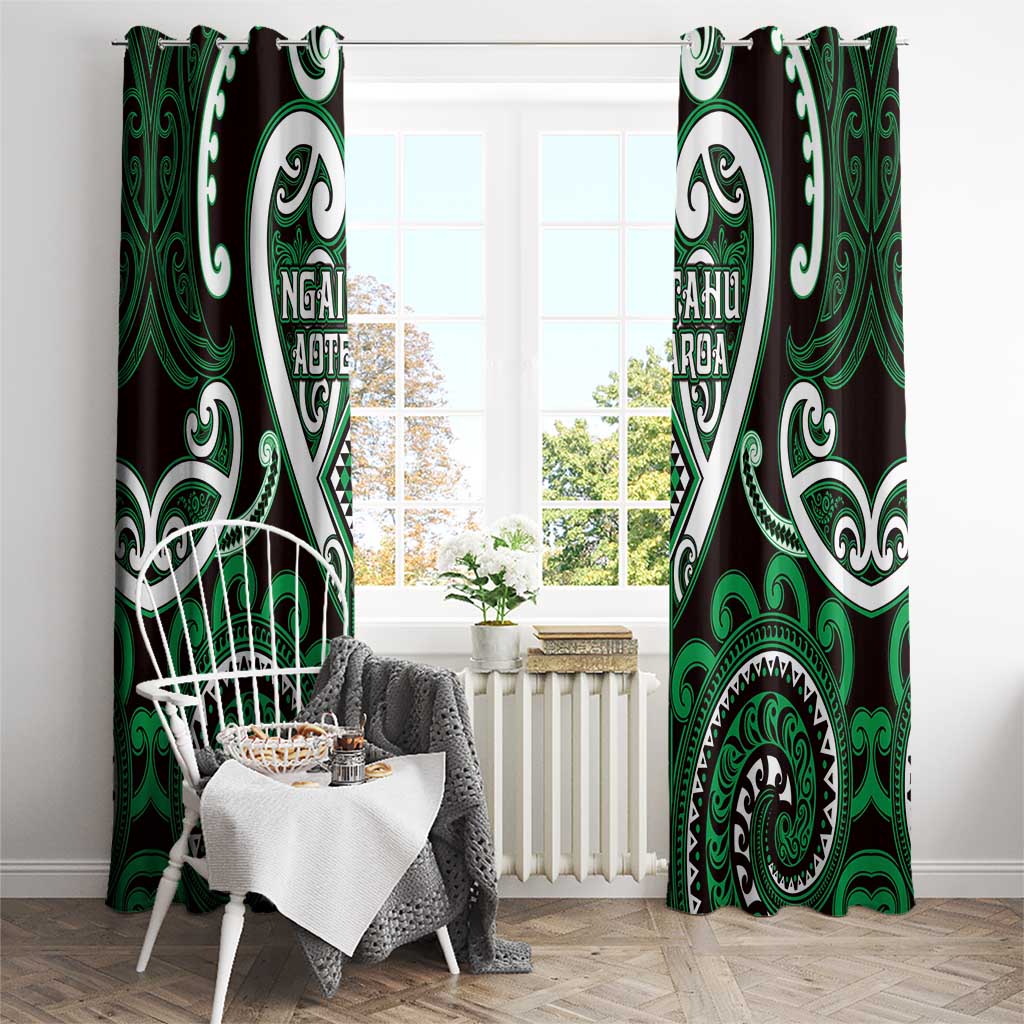 Aotearoa Ngai Tahu Window Curtain Maori Tribal Pattern LT05 - Polynesian Pride