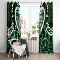 Aotearoa Ngai Tahu Window Curtain Maori Tribal Pattern LT05 - Polynesian Pride