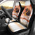 Hawaiian Volcano Lava Flow Car Seat Cover With Hawaiian Tapa Pattern