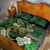 Aotearoa New Zealand Tuatara Quilt Bed Set Maori Koru Art