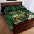 Aotearoa New Zealand Tuatara Quilt Bed Set Maori Koru Art