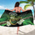 Aotearoa New Zealand Tuatara Sarong Maori Koru Art