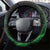 Aotearoa New Zealand Tuatara Steering Wheel Cover Maori Koru Art