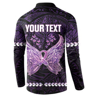 Personalised Alzheimer's Awareness Button Sweatshirt You May Not Remember But I Will Never Forget LT05 - Polynesian Pride