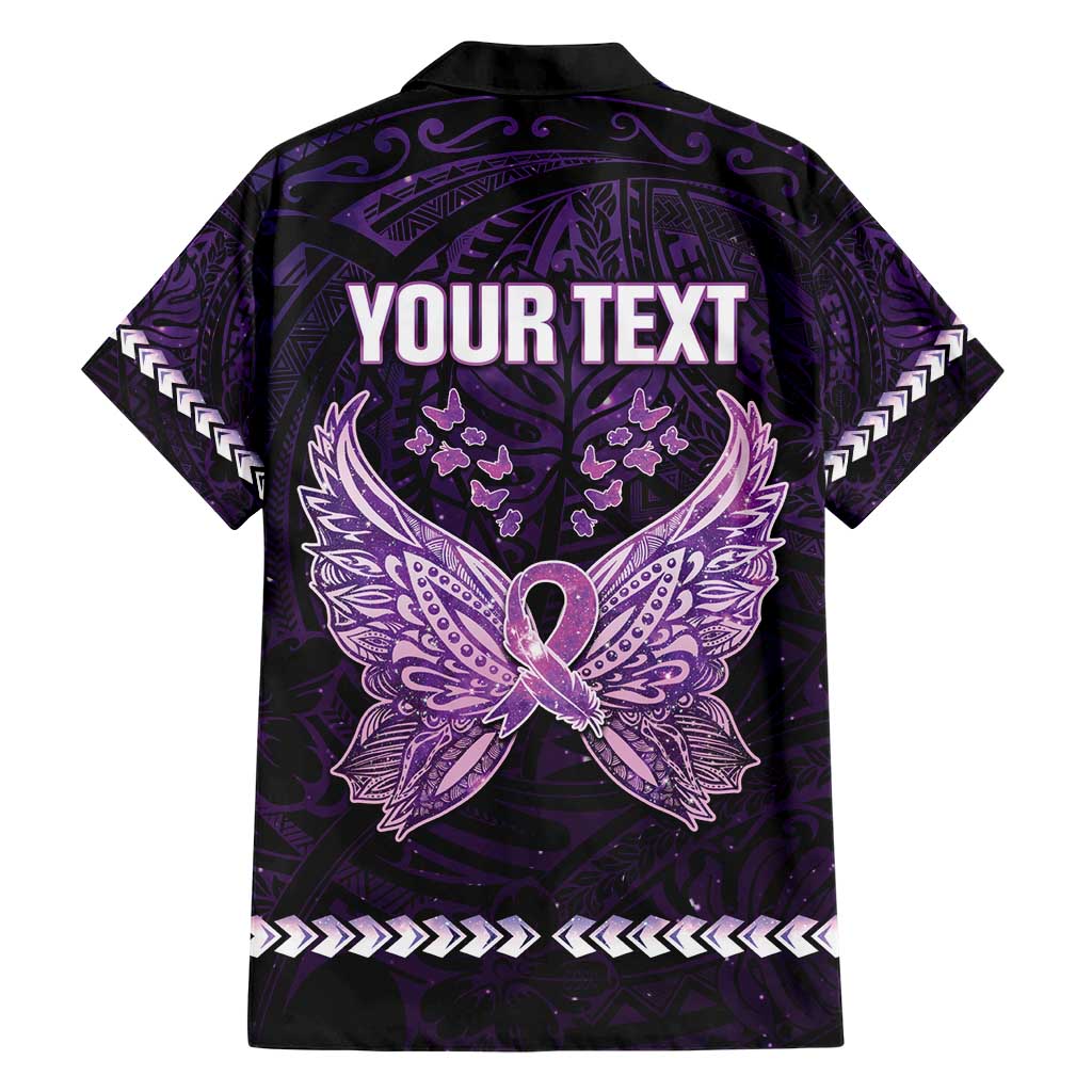 Personalised Alzheimer's Awareness Hawaiian Shirt You May Not Remember But I Will Never Forget LT05 - Polynesian Pride