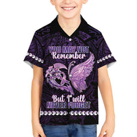 Personalised Alzheimer's Awareness Hawaiian Shirt You May Not Remember But I Will Never Forget LT05 - Polynesian Pride