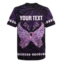Personalised Alzheimer's Awareness Rugby Jersey You May Not Remember But I Will Never Forget LT05 - Polynesian Pride
