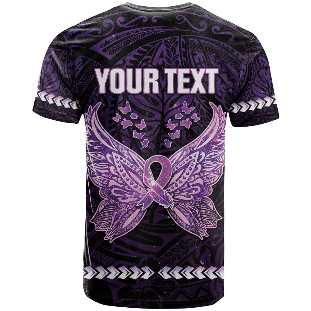 Personalised Alzheimer's Awareness T Shirt You May Not Remember But I Will Never Forget LT05 - Polynesian Pride
