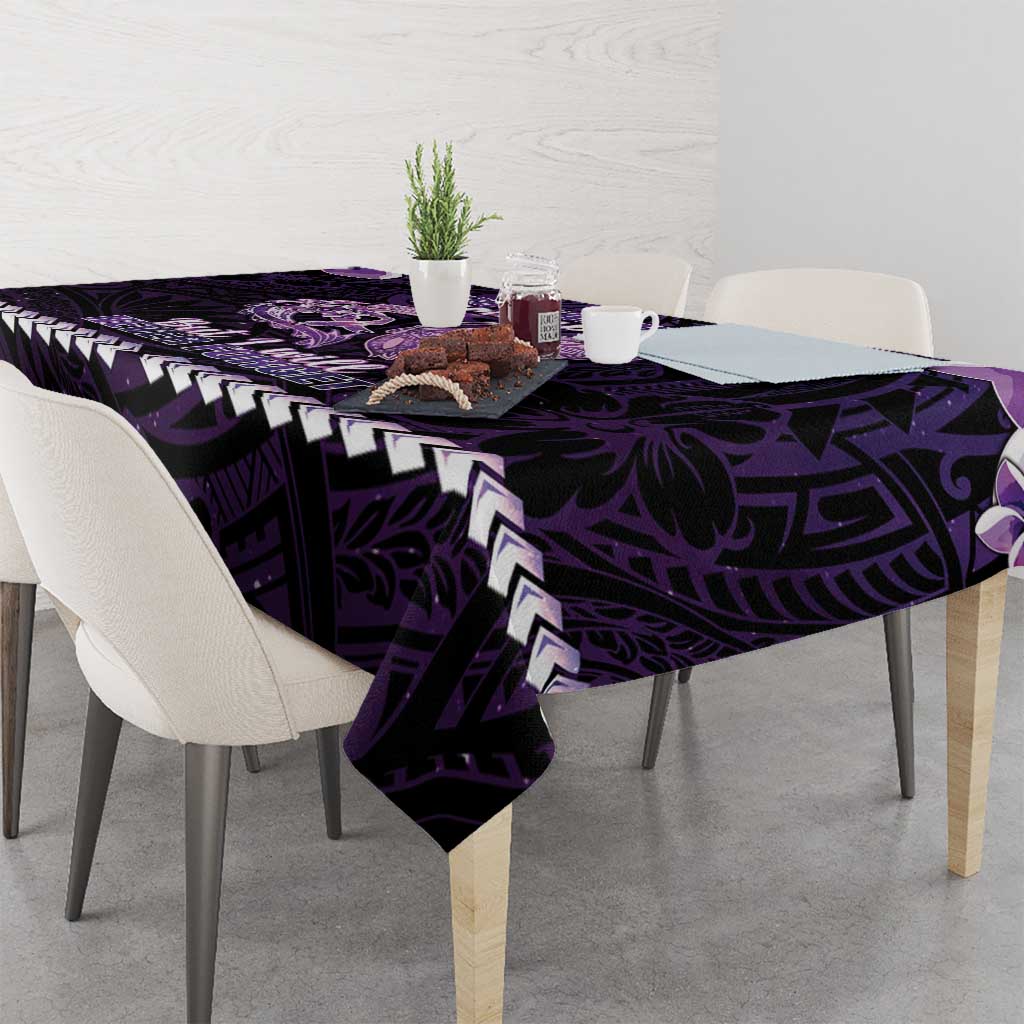 Alzheimer's Awareness Tablecloth You May Not Remember But I Will Never Forget LT05 - Polynesian Pride