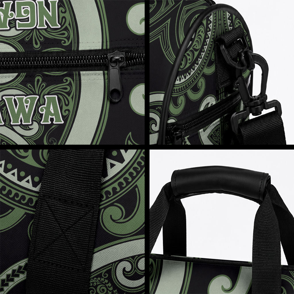Aotearoa Ngati Awa Duffle Bag Maori Tribal Pattern LT05 - Polynesian Pride