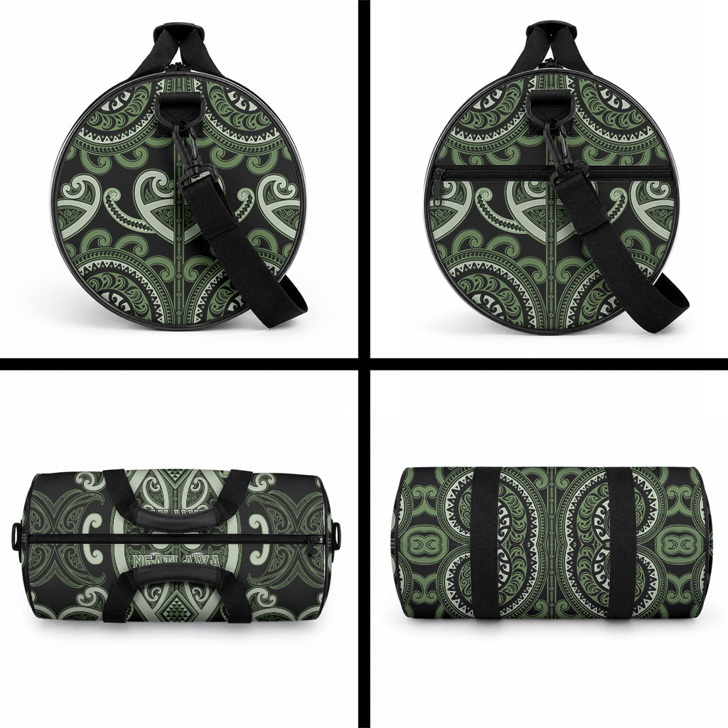 Aotearoa Ngati Awa Duffle Bag Maori Tribal Pattern LT05 - Polynesian Pride