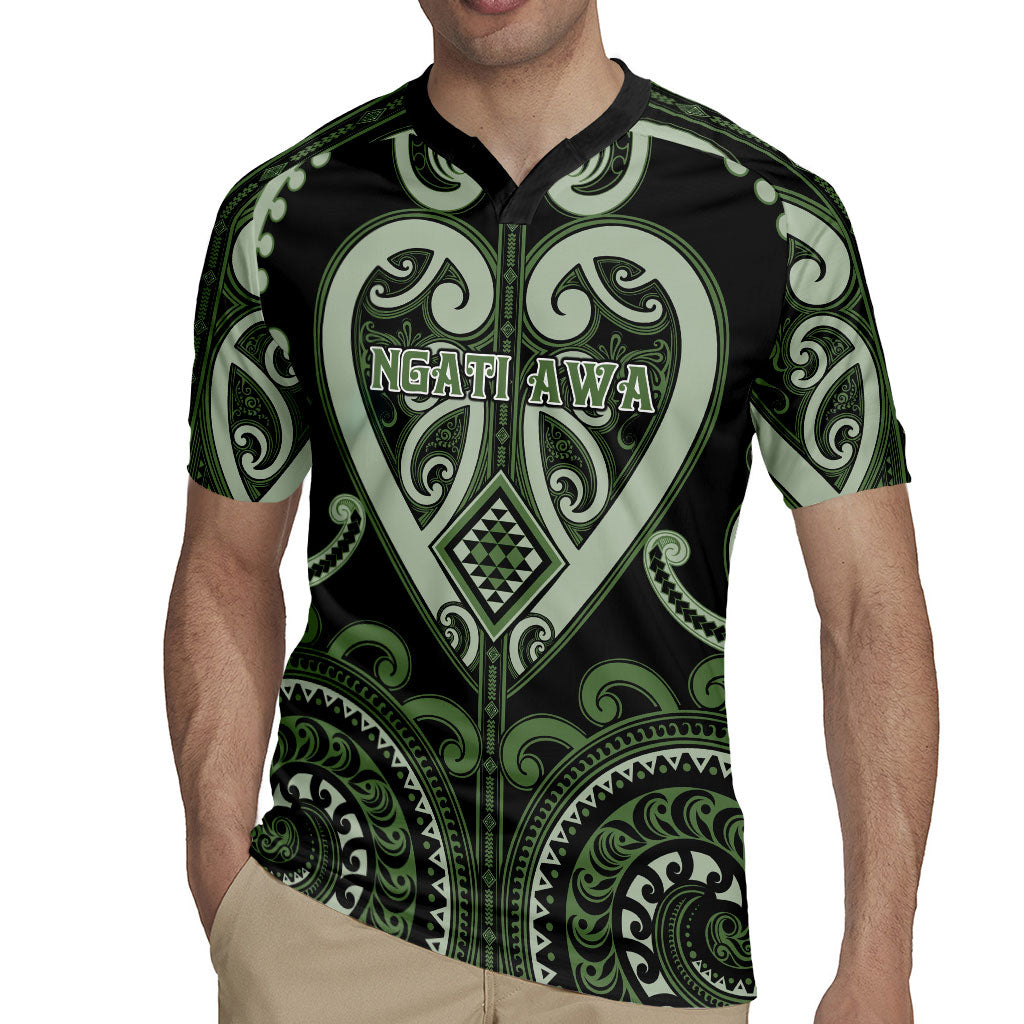 Custom Aotearoa Ngati Awa Rugby Jersey Maori Tribal Pattern LT05 - Polynesian Pride