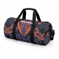 Aotearoa Whakatohea Duffle Bag Maori Tribal Pattern LT05 - Polynesian Pride