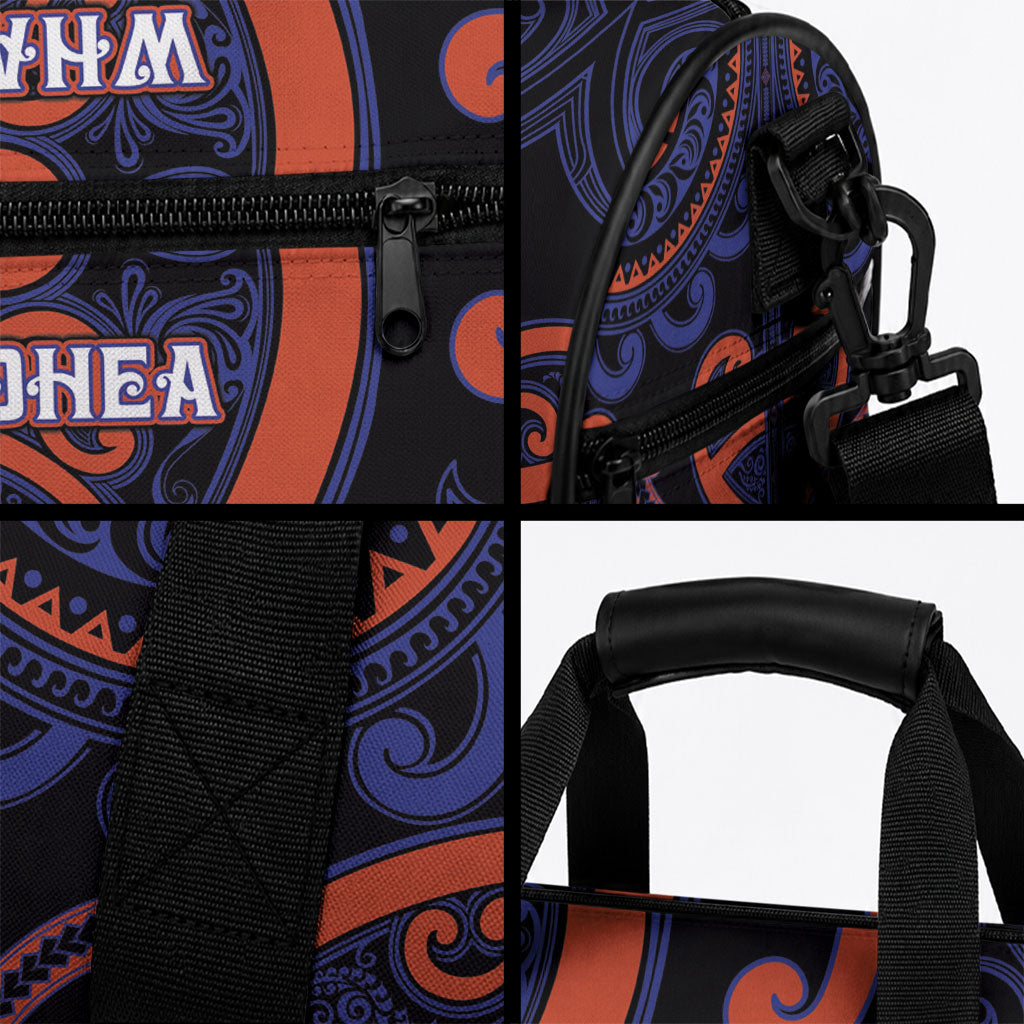 Aotearoa Whakatohea Duffle Bag Maori Tribal Pattern LT05 - Polynesian Pride