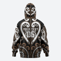 Custom Aotearoa Kati Mamoe Hoodie Maori Tribal Pattern LT05 - Polynesian Pride
