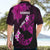 Hawaii Maui Hawaiian Shirt Polynesian Fish Hook Hibiscus Pink Version LT05 - Polynesian Pride