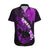 Hawaii Maui Hawaiian Shirt Polynesian Fish Hook Hibiscus Purple Version LT05 Purple - Polynesian Pride