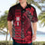 Personalized Hawaii Hawaiian Shirt Hammerhead Shark Kakau Polynesian Tribal Red LT05 - Polynesian Pride